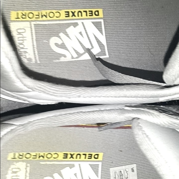 Gray leather Vans. Men’s size 8 or Women’s size 10 - Picture 7 of 7